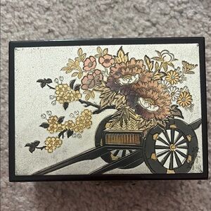 Chokin Art Jewelry/Trinket Box
